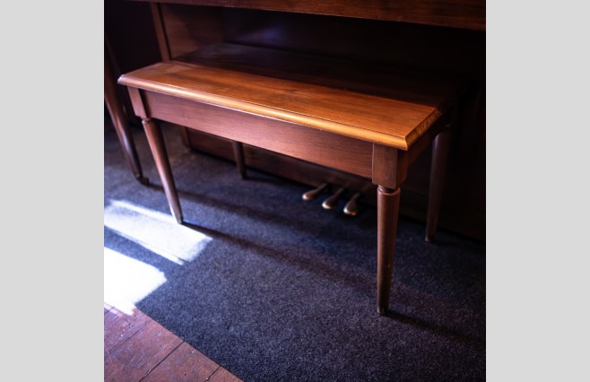 Used Baldwin Satin Mahogany Acrosonic Upright Piano - All Inclusive Premium Package (SN:969189) - Image 13